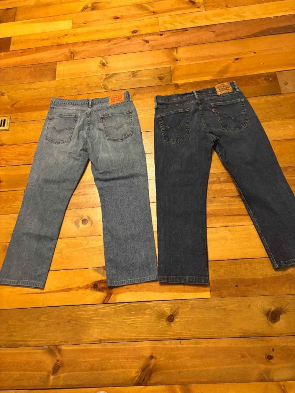 2 Pair Levi's 514's Men's 34x30